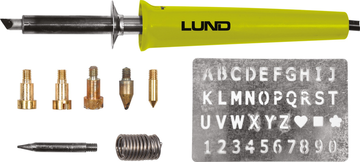 Lutownica pirograf LUND z akcesoriami 30 W (78890) - obraz 3