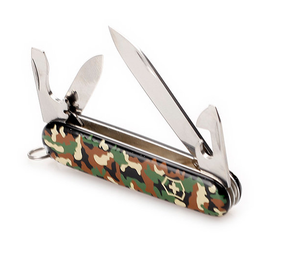Швейцарский нож Victorinox Spartan камуфлированный - 12-в-1, 91 мм, артикул Vx13603.94 - изображение 2