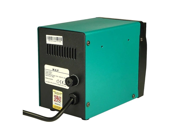 Паяльна станція WEP 959D-I, фен, цифрова індикація, 700W, t 100-500 °C - зображення 3