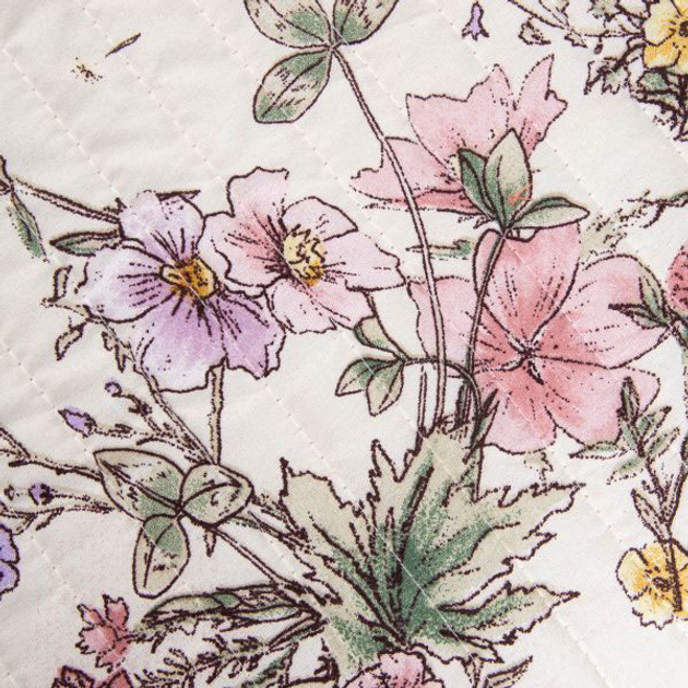 Покривало Homla Meadow Flowers стьобане з принтом 200 x 220 см (5906496739958) - зображення 4