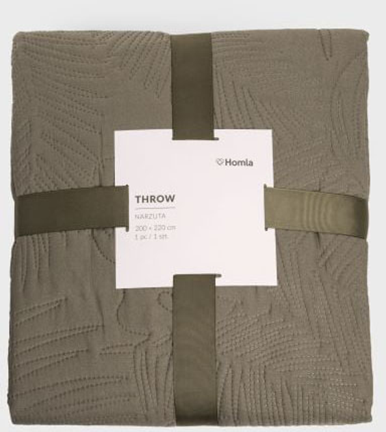 Narzuta Homla Sienna z pikowaniem Zielona 200 x 220 cm (5906496717024) - obraz 5