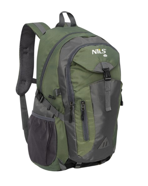Рюкзак туристичний Nils Camp Treeline NC1733 40L Темно-зелений (5907695554052) - зображення 2