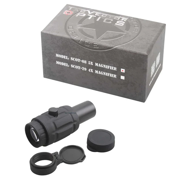 Магнифер Vector Optics Maverick 5x26 w/ Flip Side SCMF-15 5x - Фото 3 Магнифер Vector Optics Maverick 5x26 w/ Flip Side SCMF-15 5x - изображение 3
