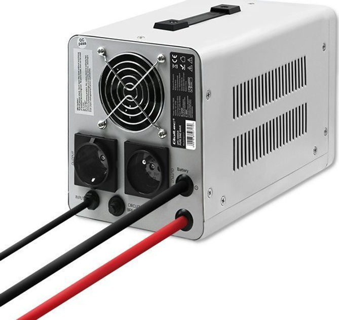 UPS Qoltec Pure Sine Wave 1000VA/700W Stala faza (50717) (955555906181415) - Outlet - obraz 3