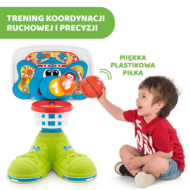 Баскетбол дитячий Chicco Fit & Fun зі світловими та звуковими ефектами 58 см (8058664087303) - зображення 16