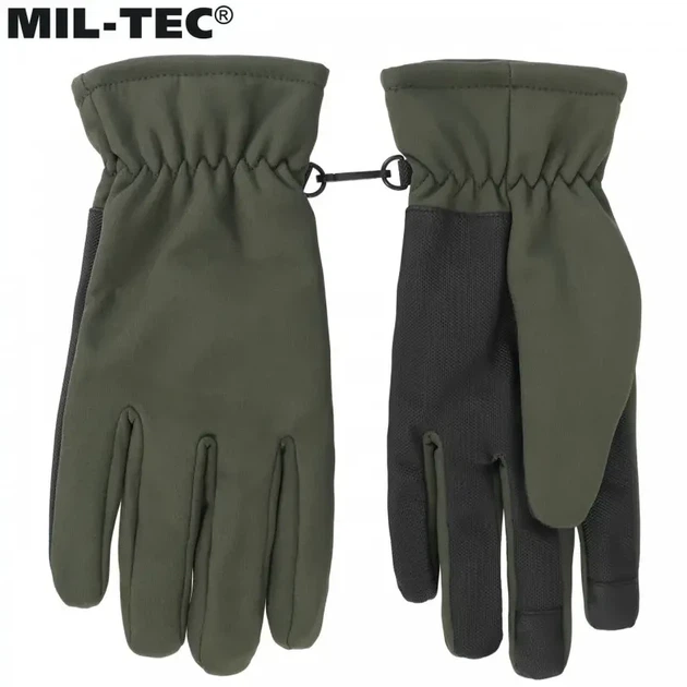 Перчатки SoftShell с утеплителем Thinsulate Mil-Tec 12521301 Olive - 2XL - Фото 6 Перчатки SoftShell с утеплителем Thinsulate Mil-Tec 12521301 Olive - 2XL - изображение 6