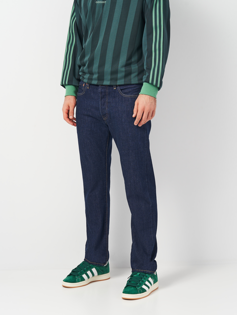 Jeansy regular fit męskie Levi's 501 Original 00501-0101 34-36 Granatowe (5412456006843) - obraz 1