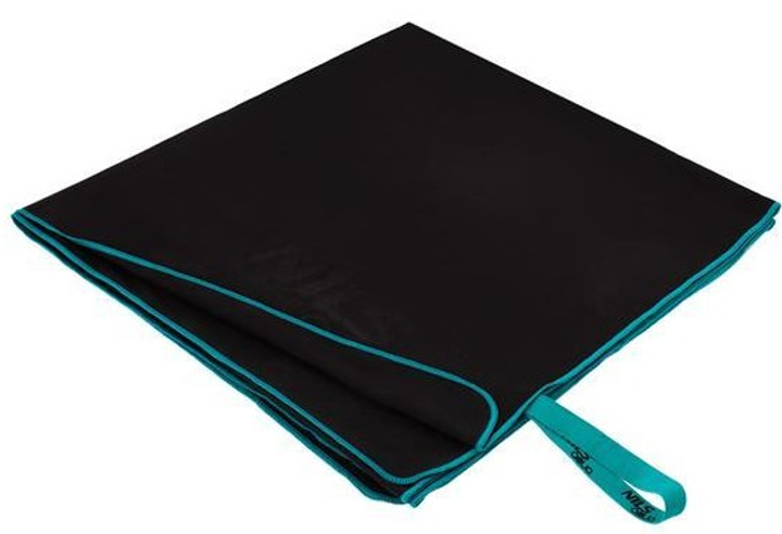 Ręcznik NILS AQUA NAR13 z mikrofibry 200 x 90 cm Czarny (5907695592931) - obraz 5