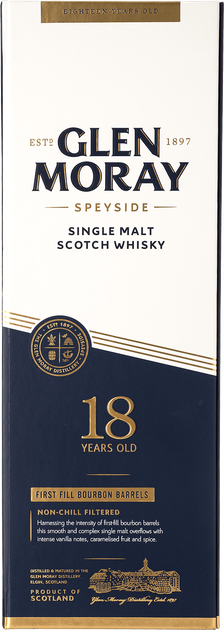 Віскі Glen Moray 18 yo 0.7 л 47.2% у подарунковій коробці (5060116321661) - зображення 4