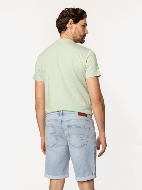 Шорти джинсові короткі чоловічі Lee Cooper Dust-1223 XL Блакитні (5905991726425/5904347386245/5904347386146) - зображення 4