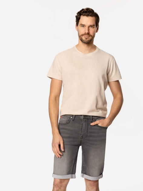 Шорти джинсові короткі чоловічі Lee Cooper Jog-5300 L Сірі (5905991726159) - зображення 5