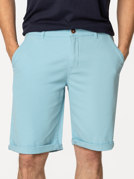Spodenki męskie bawełniane Lee Cooper Matt-9802 38 Turkusowe (5905991723462) - obraz 1
