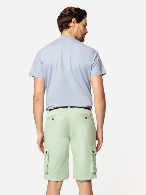 Шорти бавовняні довгі чоловічі Lee Cooper Simone-9802 34 Зелені (5905991723370) - зображення 4
