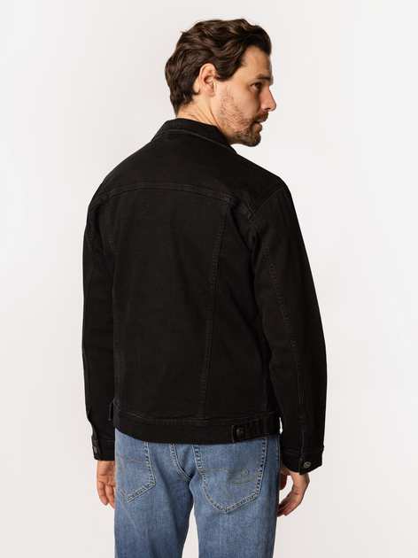 Куртка джинсова чоловіча Lee Cooper Mauro-1223 2XL Чорна (5905991725275) - зображення 2