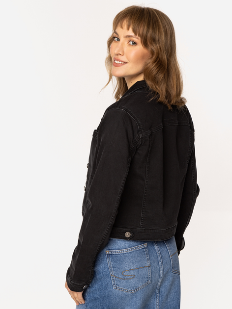 Kurtka jeansowa damska Lee Cooper Nida-5300 L Czarna (5905991725053) - obraz 2