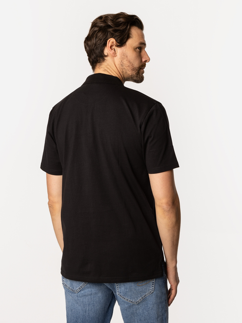 Поло довге чоловіче Lee Cooper Alan-7124 M Чорне (5905991724292) - зображення 2