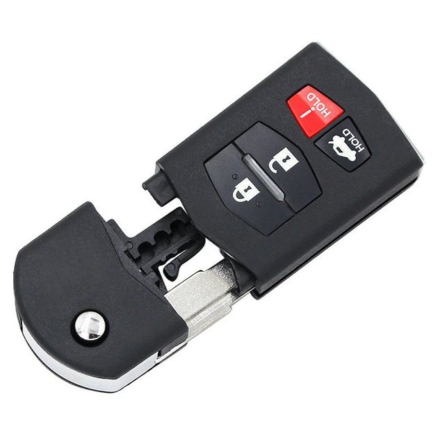 Корпус викидного ключа Mazda 3 5 6 M6 MX5 CX5 CX7 CX9 RX8 Galakeys 4 кнопки з лезом (09-05) - Фото 4 Корпус викидного ключа Mazda 3 5 6 M6 MX5 CX5 CX7 CX9 RX8 Galakeys 4 кнопки з лезом (09-05) - зображення 4
