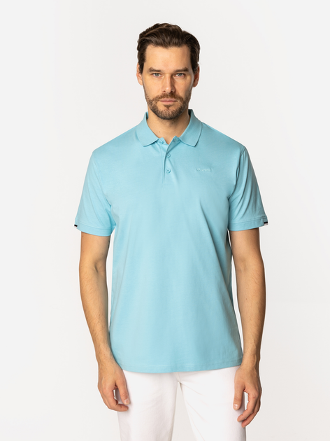 Koszulka polo męska Lee Cooper Alfi-4146 S Błękitna (5905991724155) - obraz 1