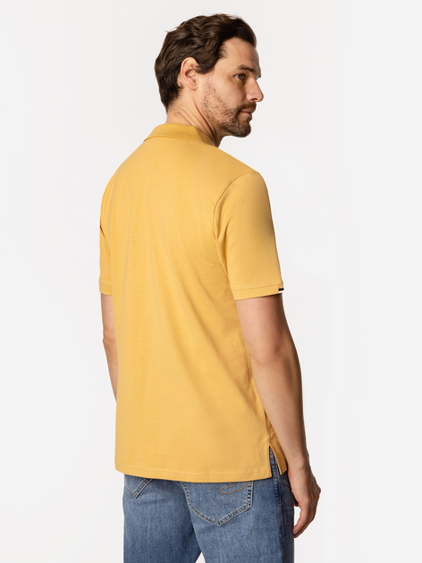 Koszulka polo męska Lee Cooper Alfi-4146 2XL Musztardowa (5905991724230) - obraz 2
