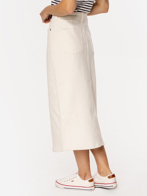 Spódnica damska midi jeansowa Lee Cooper Praia-4842 XL Biąla (5905991725190) - obraz 2