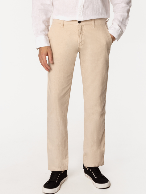 Штани чоловічі Lee Cooper Galata-3600 31-32 Бежеві (5905991724537) - зображення 1