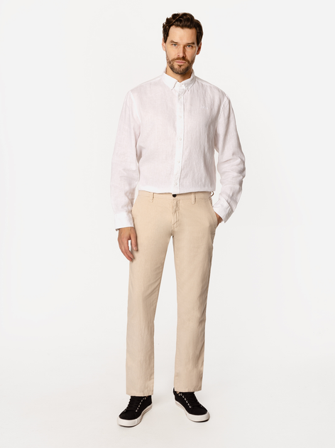 Штани чоловічі Lee Cooper Galata-3600 36-30 Бежеві (5905991724636) - зображення 3