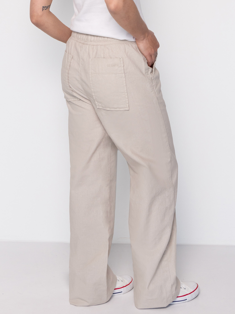 Spodnie regular fit damskie Lee Cooper Liana-3600 S Beżowe (5905991724971) - obraz 2