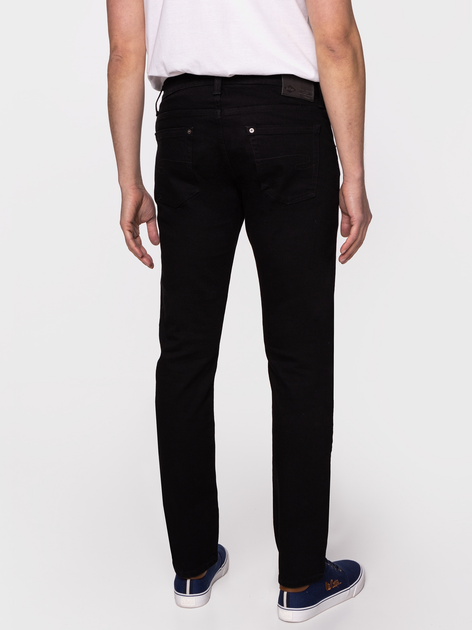 Jeansy slim fit męskie Lee Cooper Norris-1900 34-32 Czarne (5905991744290) - obraz 2