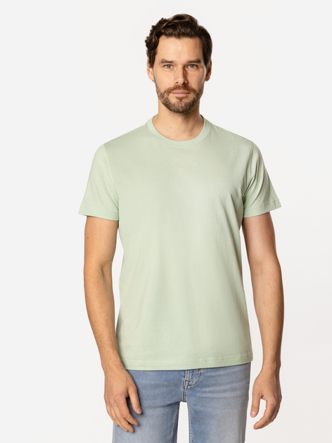 T-shirt męski basic bawełniany Lee Cooper Classic-1160 L Zielony (5905991727163) - obraz 3