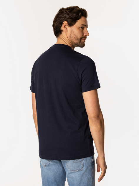 T-shirt męski z nadrukiem bawełniany Lee Cooper Denim-1160 L Granatowy (5905991726685) - obraz 2