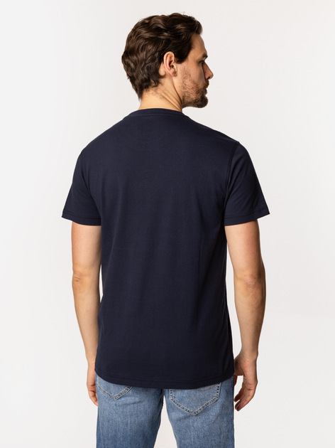 T-shirt męski z nadrukiem bawełniany Lee Cooper London7-1160 2XL Czarny (5905991726753) - obraz 2
