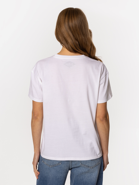 T-shirt damski bawełniany Lee Cooper Spring-1160 XL Biały (5905991729198) - obraz 2