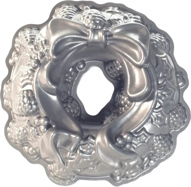 Форма для випікання кексів Nordic Ware Bundt срібна 28.6 см (0011172853486) - зображення 1