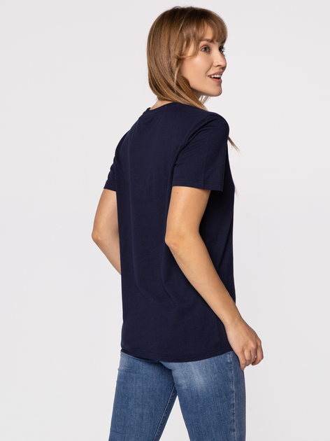 T-shirt bawełniany Lee Cooper Diamond-1160 2XL Granatowy (5905991737049) - obraz 2