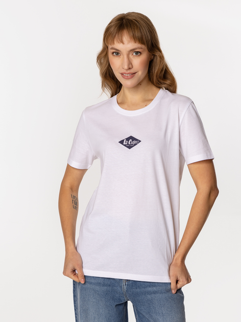 T-shirt bawełniany Lee Cooper Diamond-1160 XL Biały (5905991736974) - obraz 1