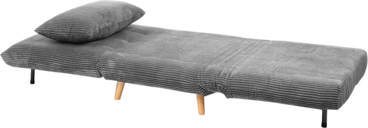 Крісло-ліжко HOMLA Solace односпальне з функцією сну 83 x 91 x 84 см Grey (5904183871639) - зображення 5