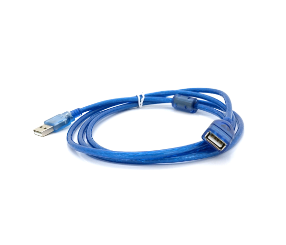 Подовжувач Voltronic USB 2.0 AM/AF 1.5 м Blue (YT-AM/AF-1.5TBL) - зображення 2