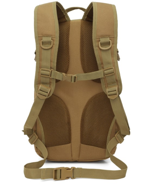 Рюкзак тактичний Nils Camp Cobra NC3905 25L Коричневий (5908261681967) - зображення 3