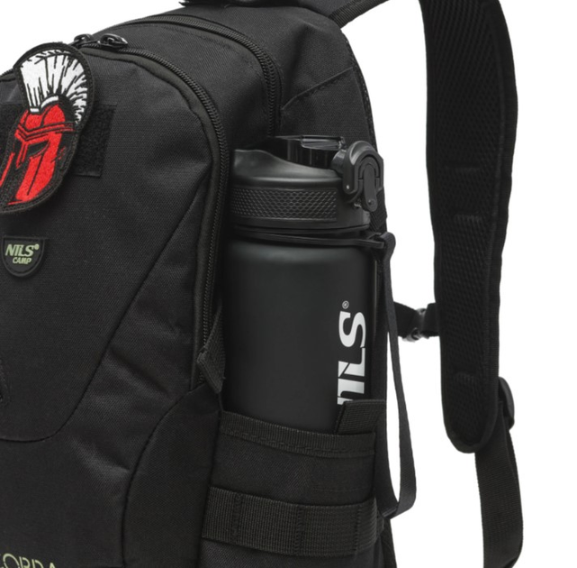 Рюкзак тактичний Nils Camp Cobra NC3905 25L Чорний (5908261681943) - зображення 7