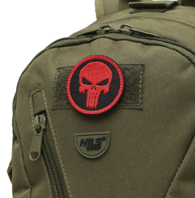 Рюкзак тактичний Nils Camp Cobra NC3905 25L Зелений (5908261681950) - зображення 11