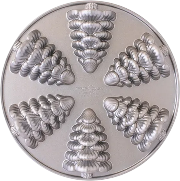 Forma do ciastek Nordic Ware srebrna 30.7 cm (0011172945488) - obraz 1