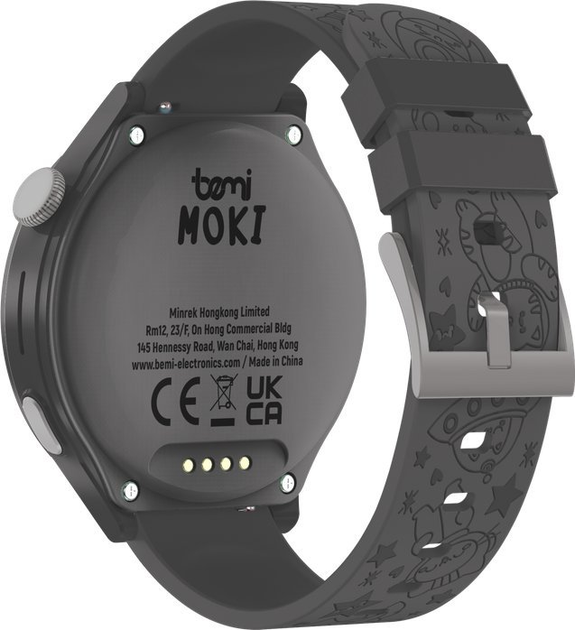 Smartwatch dla dzieci Bemi Moki ​Grey (6972689174928) - obraz 3