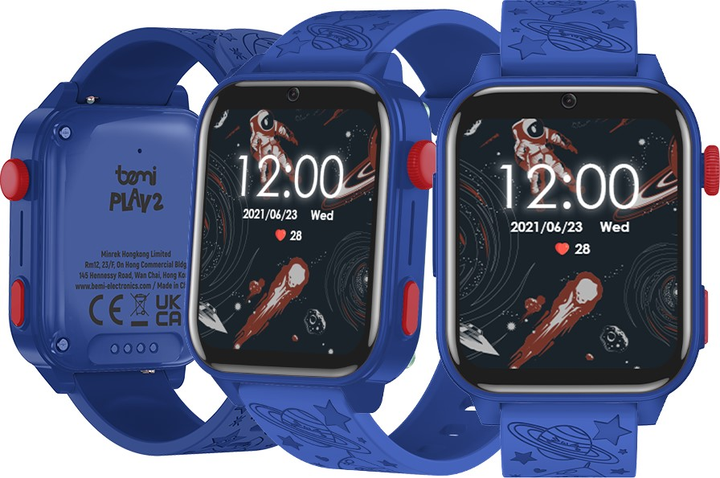 Smartwatch dla dzieci Bemi Play2 Dark Blue (6972689174386) - obraz 5