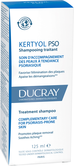 Szampon do włosów Ducray Kertyol PSO przeciw łuszczycy 125 ml (3282770148466) - obraz 2