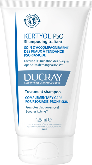 Szampon do włosów Ducray Kertyol PSO przeciw łuszczycy 125 ml (3282770148466) - obraz 1