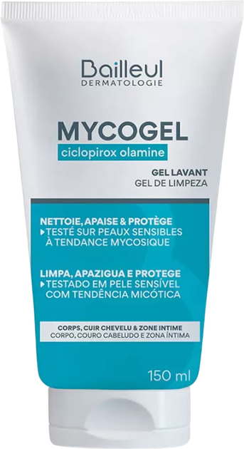 Żel oczyszczający Bailleul-Biorga Mycogel 150 ml (3660398504855) - obraz 1