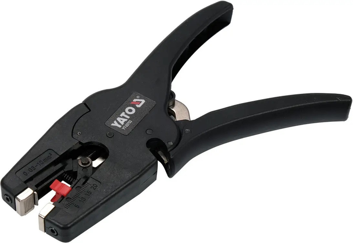 Ściągacz izolacji YATO automatyczny 195 mm granica przetwarzania 0,03-10 mm² YT-22753 (5906083072314) - obraz 3