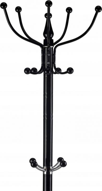 Вішалка для одягу ModernHome by Multistore 14 гачків (GH-8010 BLACK) - зображення 3
