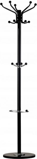 Вішалка для одягу ModernHome by Multistore 14 гачків (GH-8014 BLACK) - зображення 1