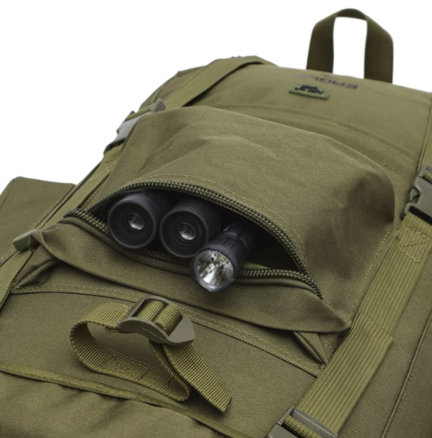 Рюкзак тактичний Nils Camp Eagle NC3901 70L Зелений (5908261681868) - зображення 9